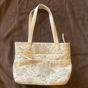 Rossetti Floral Beige pocketbook.  Like new condition